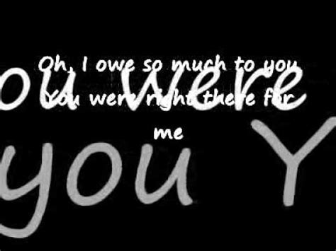 FAITH HILL THERE YOULL BE LYRICS YouTube