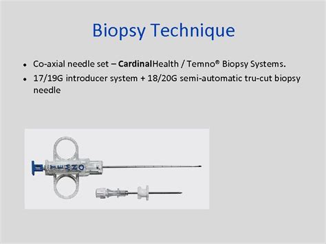 Ct Guided Core Needle Biopsy For Deep Facial And