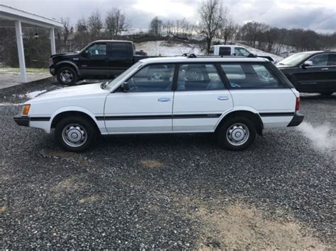 1986 Subrau Gl 4x4 Station Wagon Classic Subaru Gl 4x4 Station Wagon