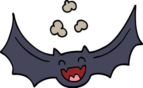 Cartoon Black Bat 10534997 Vector Art At Vecteezy