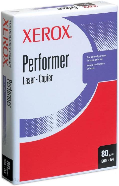 Xerox Papier Performer G A R Ceny I Opinie Ceneo Pl