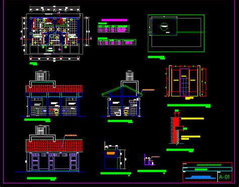 Servicios Higienicos En AutoCAD Librería CAD