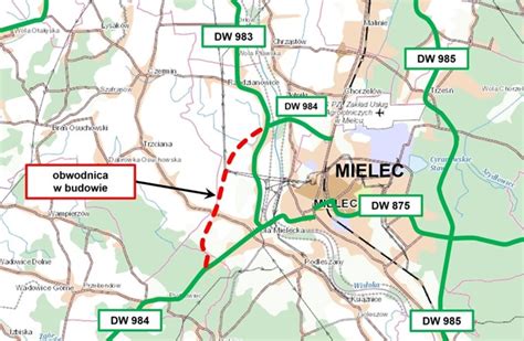 Powstaje północna obwodnica Mielca Rynek Infrastruktury