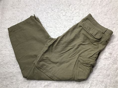 Mens Rei Convertible Cargo Hiking Pants 38x30 Gem