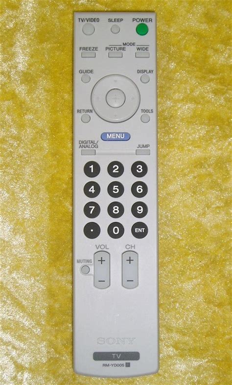 Sony Remote Control Rm Yd Replace Rm Ed Series D Dv Tv