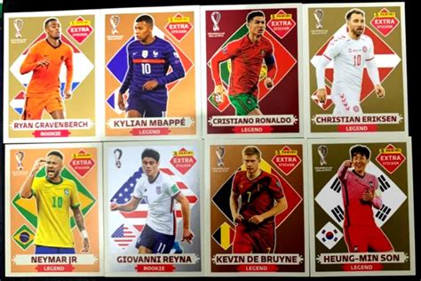 PANINI QATAR 2022 Fifa World Cup Sticker Collection Extra Rookies