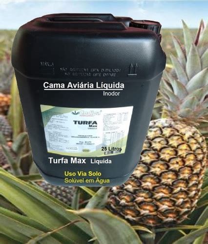 Turfa Liquida Cama Aviaria L Quida Fertilizante Horta Lts