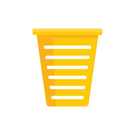 Cleaning basket icon flat isolated vector 14934436 Vector Art at Vecteezy