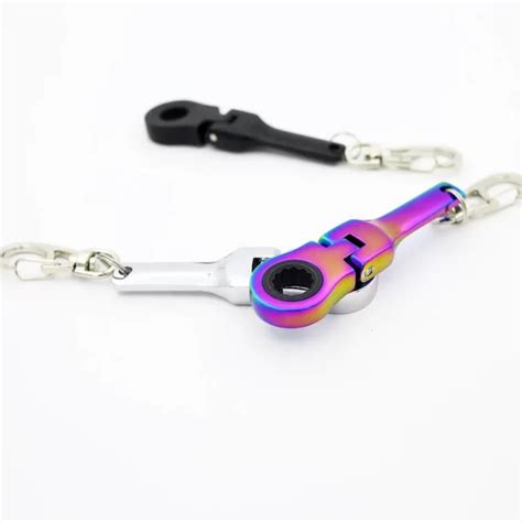 10mm Flex Rachet Wrench Keychain Ds Garage