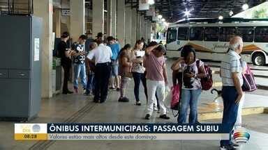 Bom Dia Fronteira Valores de passagens de ônibus intermunicipais