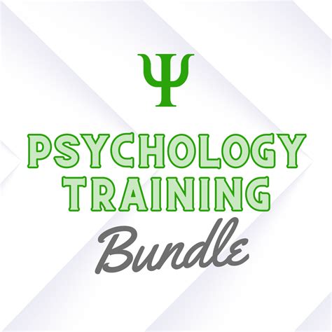 Psychology Training Bundle Clover Educational Consulting Group