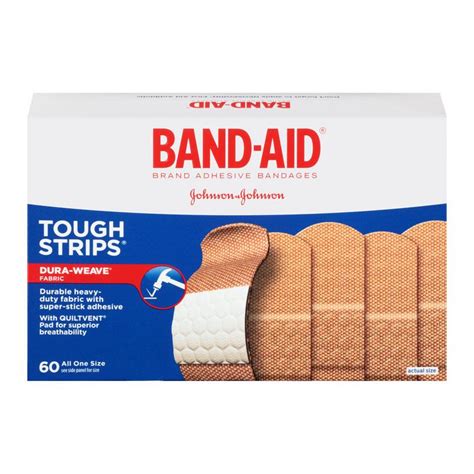 Amazon Band Aid Brand Adhesive Bandages Tough Strips Count