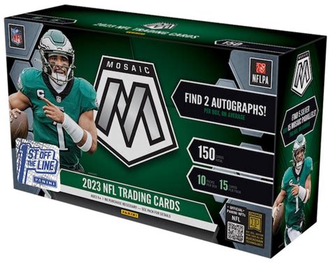 2023 Panini Mosaic Football Checklist Set Details Reviews Boxes