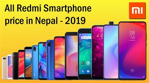 Redmi Smartphones Price In Nepal 2019 All Redmi Series Smartphone