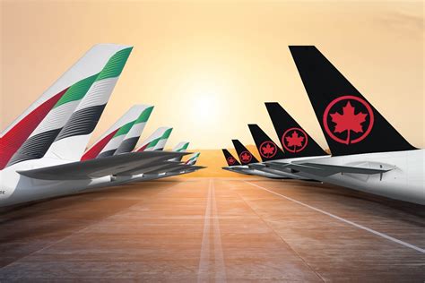 Dubai S Emirates Air Canada Announce Unified Ticket Following