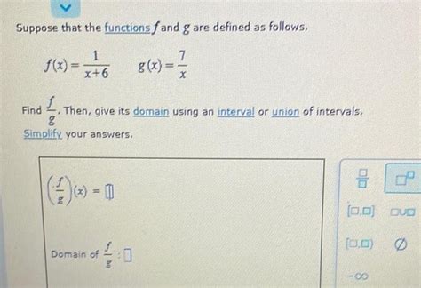 [answered] Suppose That The Functions Fand G Are Defined As Follows 1 7