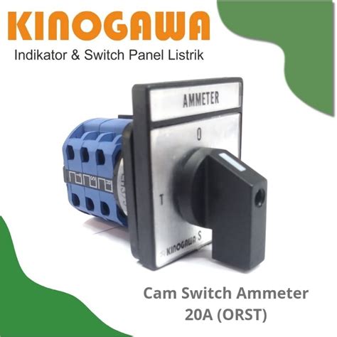 Jual Cam Switch Ampere Selector Posisi Ampere Switch Ammeter