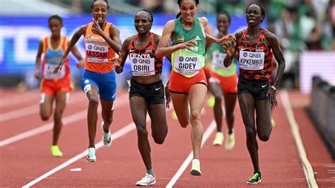 Athletics Ethiopian Gidey World Champion In The 10000m Teller Report