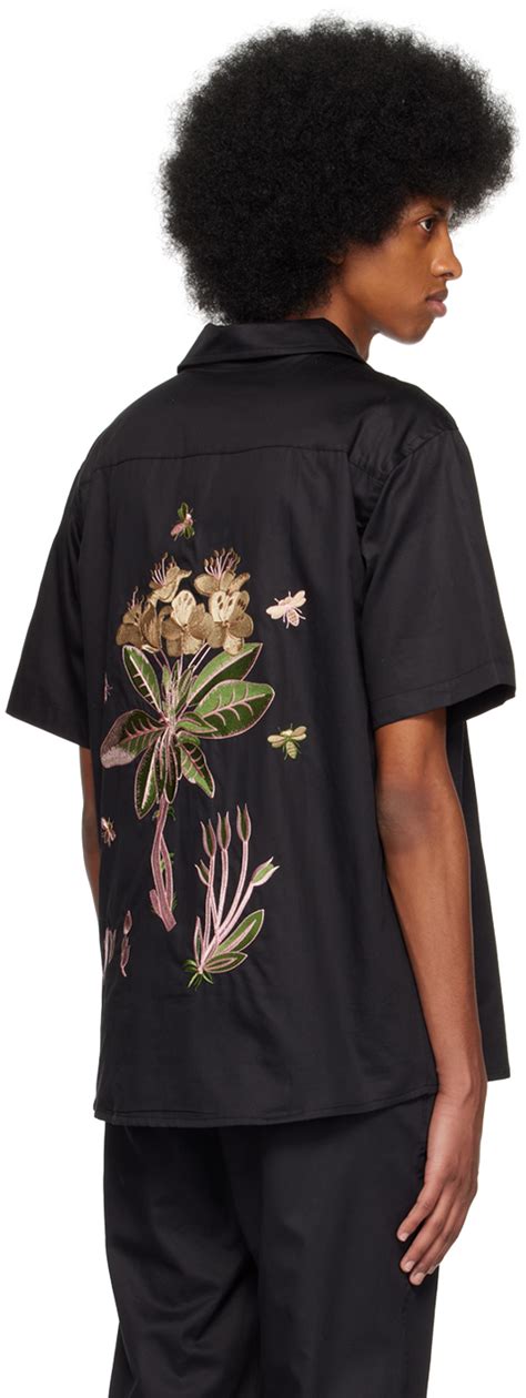 True Tribe Black Pablo Resort Shirt True Tribe