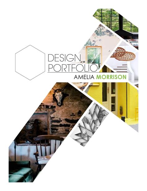 Interior Design Portfolio Cover Page