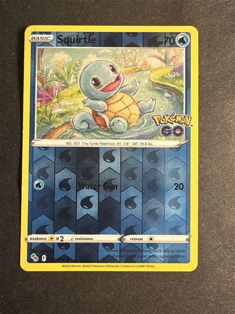 Holographic Squirtle Pokemon Card Values Mavin