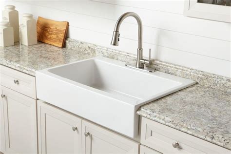 Drop In Farmhouse Kitchen Sinks - Choose Sleek And Shiny Texture Drop ...