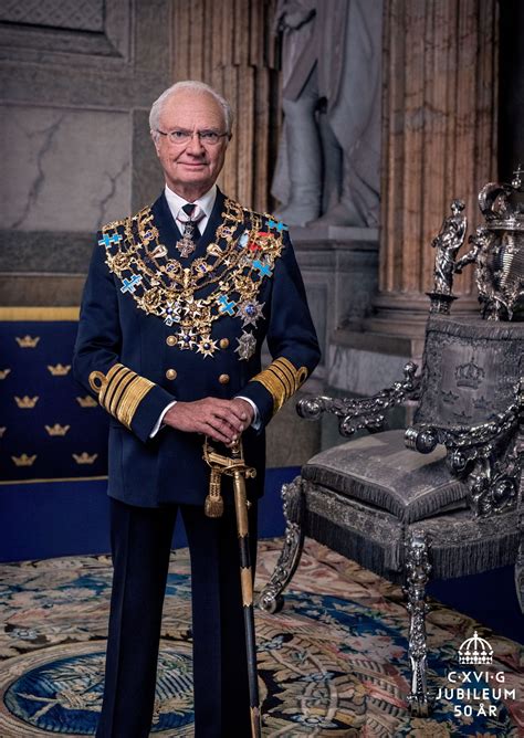 Kung Carl Xvi Gustaf 50 år För Sverige Kalmar Slott