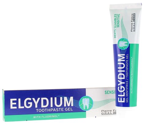 Gel Dentifrice Dents Sensibles Elgydium Dents Blanches