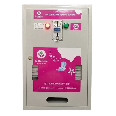 Easy To Use Automatic Sanitary Napkin Vending Machine At Inr