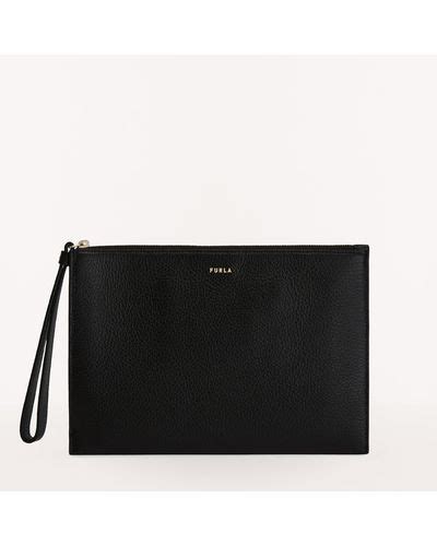 Black Furla Clutches And Evening Bags For Women Lyst