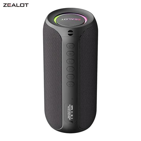 Zealot Alto Falante Bluetooth Port Til Caixa De Som Poderosa Bass Boost