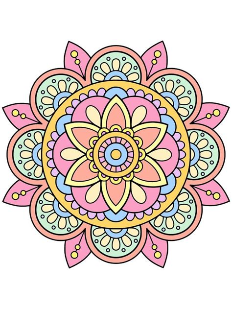 Pin By Guadalupe Naranjo Cervantes On Nuevo Papel Easy Mandala