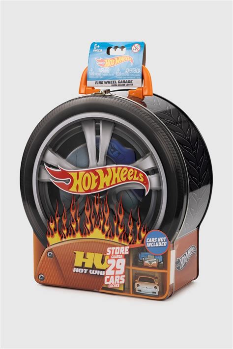 Металевий контейнер колесо Hot Wheels INTEK ACCESSORIES HWCC Різнокольоровий купити в Україні