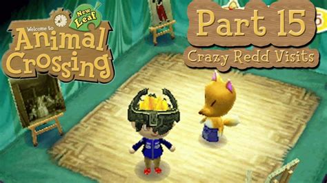 Animal Crossing New Leaf Part 15 Crazy Redd Visits Town Paintings