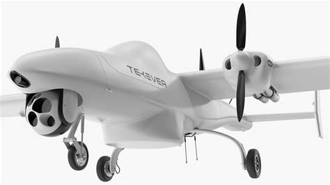 D Tekever Ar Uas Rigged Turbosquid