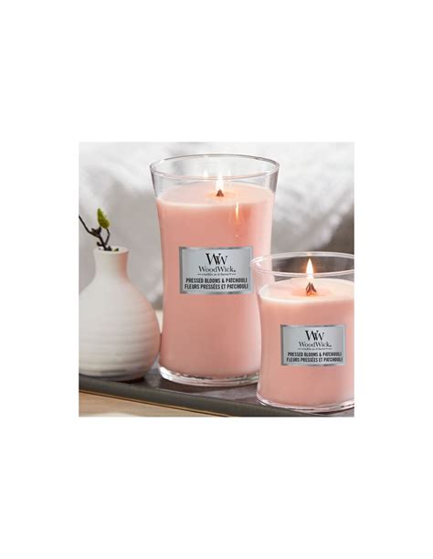 Woodwick Bote Grande Pressed Blooms Patchouli