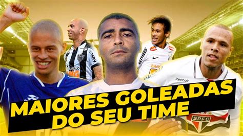 MAIORES GOLEADAS que o SEU TIME já APLICOU ou SOFREU no SÉCULO XXI