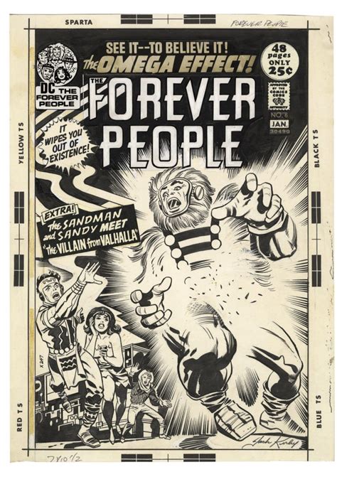 13 Great Pages From The Jack Kirby Forever People Artist’s Edition 13th Dimension Comics