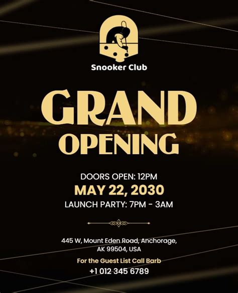 40 Best Grand Opening Flyer Ideas And Examples