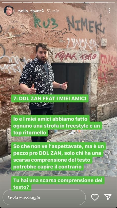 Nello Taver DDL ZAN CON I MIEI AMICI Lyrics Genius Lyrics