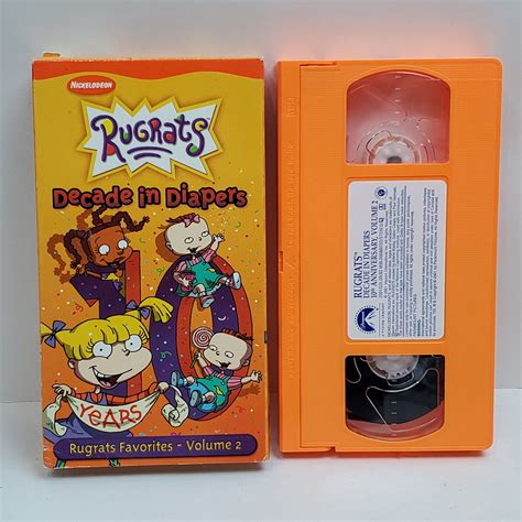 Rugrats Decade In Diapers Volume 1 2 VHS Grelly USA