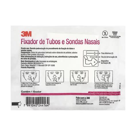 Fixador De Tubos E Sondas Nasais M