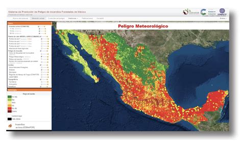 Presenta Conafor El Sistema De Predicción De Peligro De Incendios