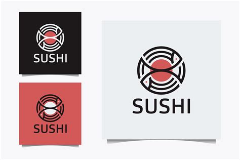 Abstract Sushi Logo Design Graphic By Bayupj · Creative Fabrica