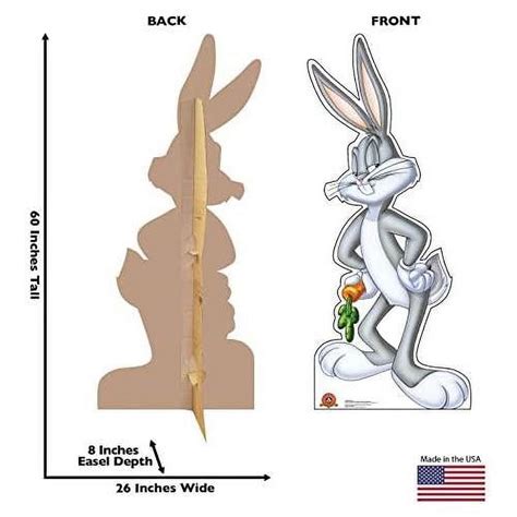 Bugs Bunny Life Size Cardboard Cutout Standup Tunes Walmart