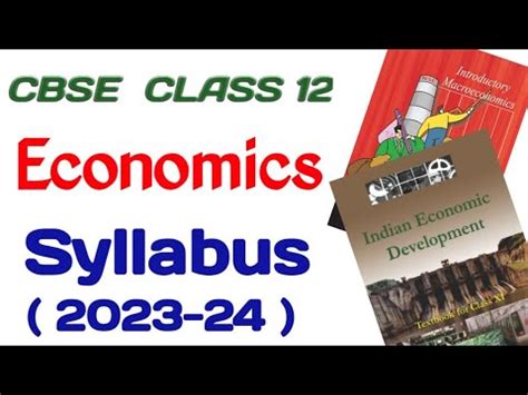 Class Economics Syllabus Economic Class Syllabus