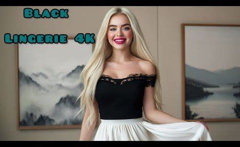 K New Ebony Lingerie Try On Haul Transparent Transparent Lingerie See Through LingerieI