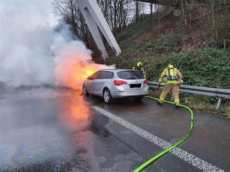 Pkw Brand Einsatzbericht Ratingen