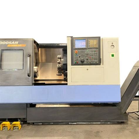 Doosan Puma 240c Cnc Turning Center Cnc Turn Ons Conveyor
