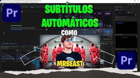 Cómo Poner SUBTÍTULOS AUTOMÁTICOS y ANIMADOS en PREMIERE PRO PRESETS